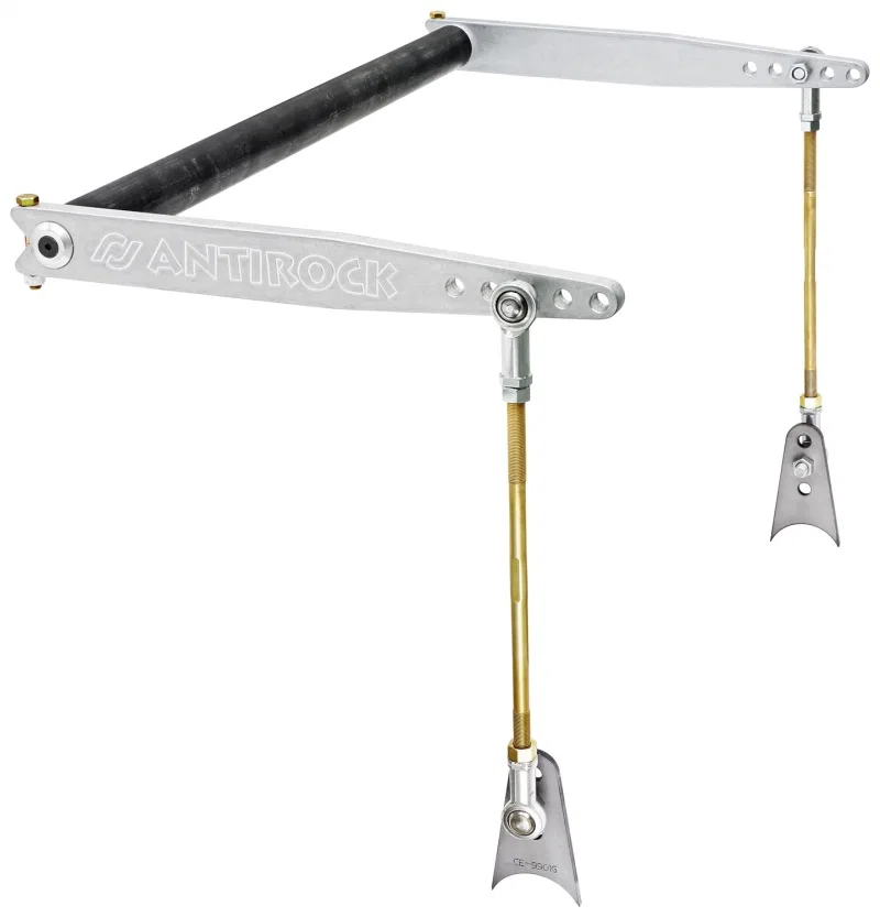 RockJock CE-9901A-20, Antirock Sway Bar Kit Universal 36in Bar 20in Aluminum Arms