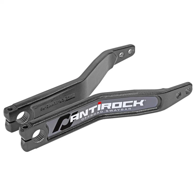 RockJock RJ-202001-103, Antirock Forged 4140 Chromoly Sway Bar Arms 15in Long 2.5in Offset w/ Stickers - Pair