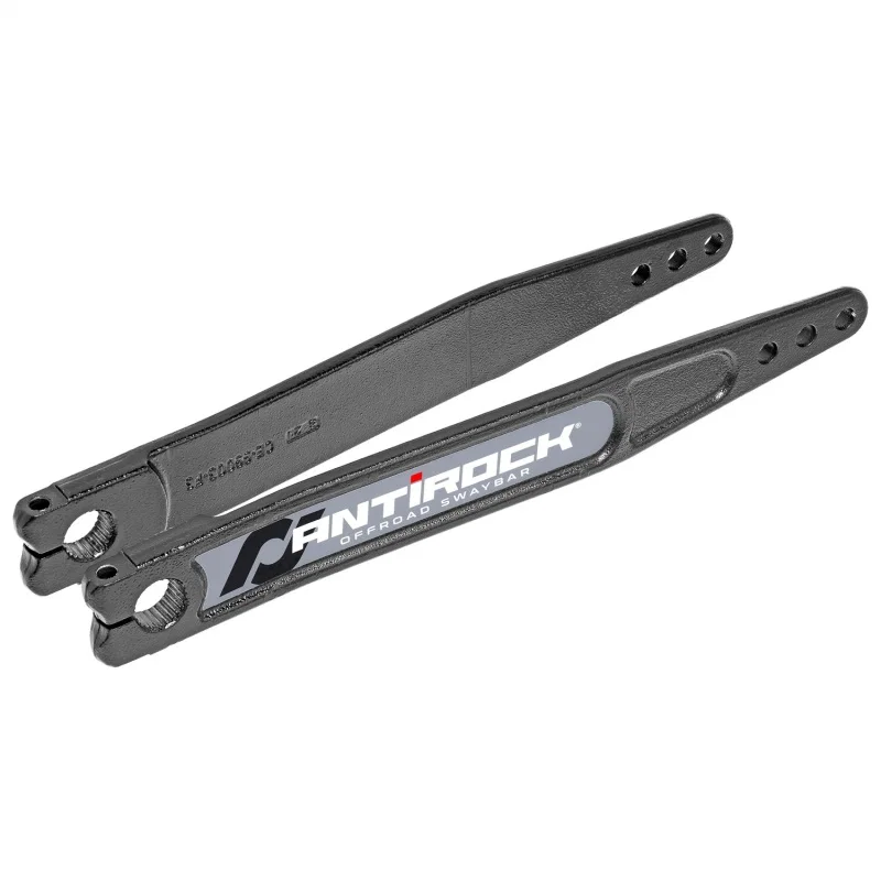 RockJock RJ-282200-101, Antirock Forged Chromoly Sway Bar Arms (18in Long x 25 Spline .69in Offset)