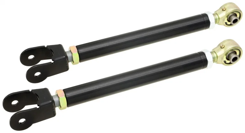 RockJock CE-9807FUAB, JK Johnny Joint Adjustable Control Arms Front Upper Double Adjustable Greasable Pair for Jeep