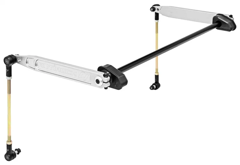 RockJock RJ-246201-101, JL Antirock Sway Bar Kit Rear Billet Aluminum Arms for Jeep Wrangler