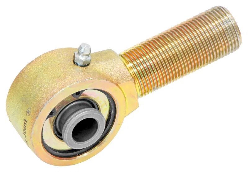 RockJock CE-9112NL-20, Johnny Joint Rod End 2in Forged 1.750in X .500in Ball 1in-14 LH Thread Shank Ext. Greased