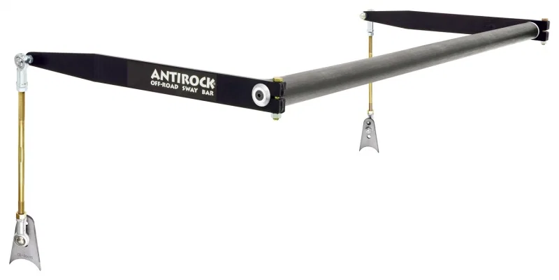 RockJock CE-9905-21, Antirock Sway Bar Kit Universal 50in x .900in Bar 21in Steel Arms