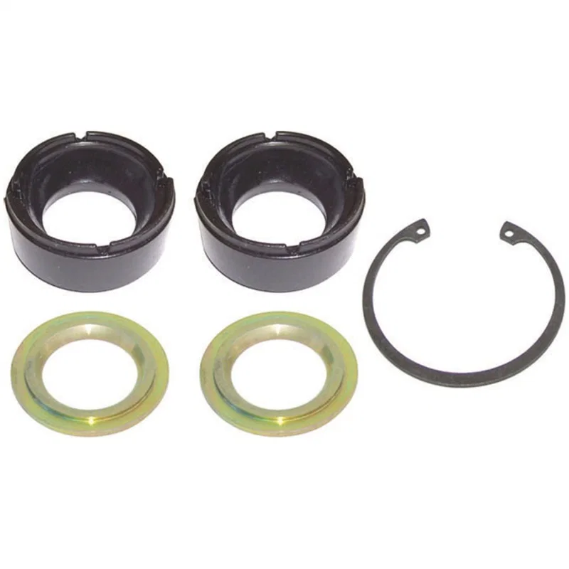 RockJock CE-9111RK, Johnny Joint Rebuild Kit 3in w/ 2 Bushings 2 Side Washers 1 Snap Ring