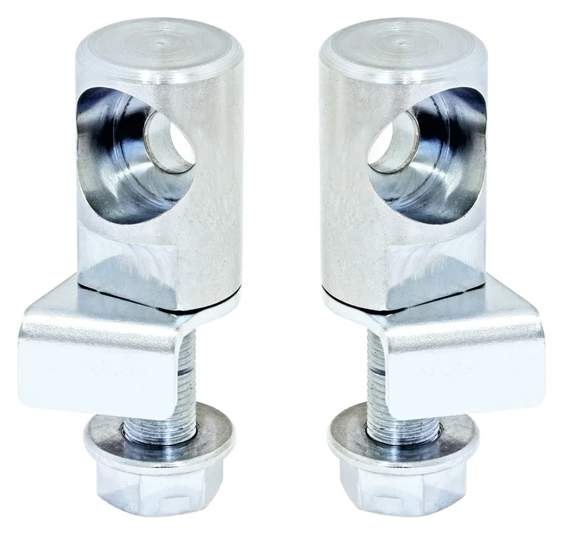 RockJock RJ-281100-101, Adjustable Sway Bar End Link Mount Kit 9/16in -18 RH Thread for Ford Bronco