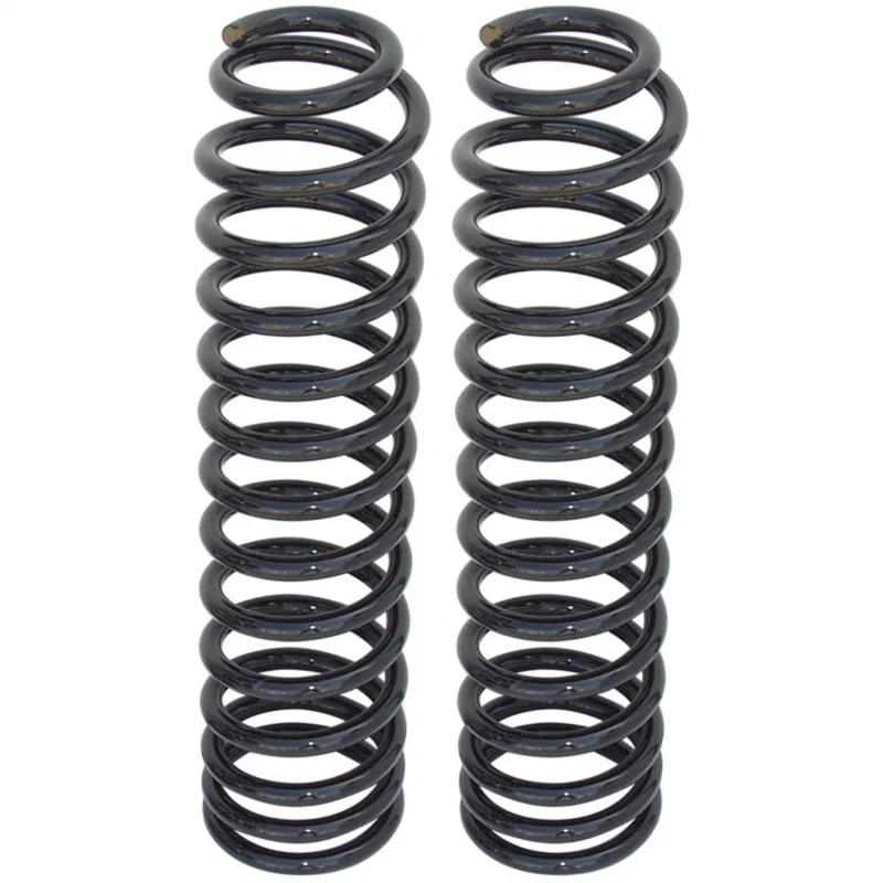 RockJock CE-9133F, TJ/LJ/JK 2D 3in or JK 4D Front Coil Springs 2in Lift Pair for Jeep