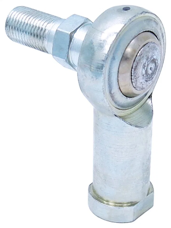 RockJock CE-99006M, Antirock Sway Bar Heim Joint 1/2in-20 Stud Shortened to 7/8in 1/2in-20 Female RH Thread