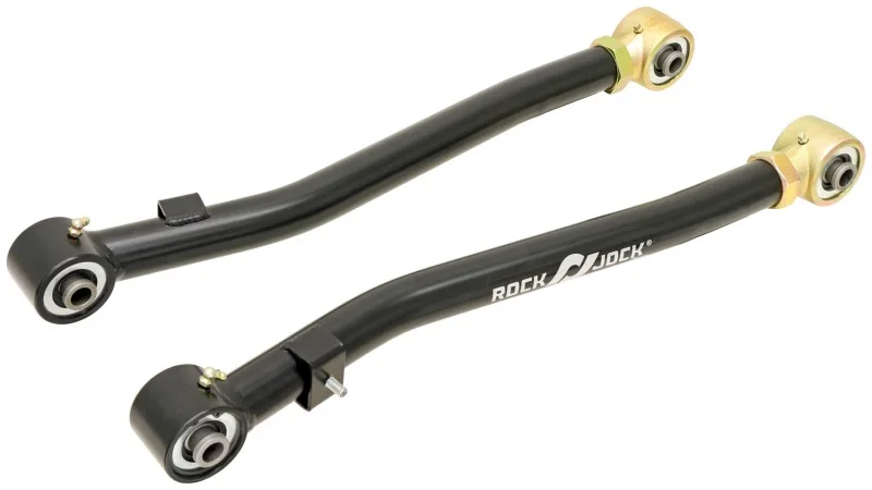 RockJock CE-9818FLA, JL/JT Johnny Joint Control Arms Front Lower Adjustable Pair for Jeep