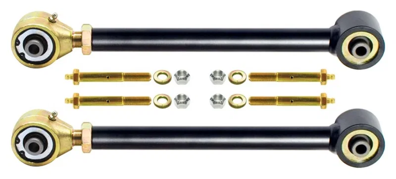 RockJock CE-9103, TJ/LJ Johnny Joint Adjustable Control Arms Rear Upper Adjustable Greasable Pair for Jeep Wrangler