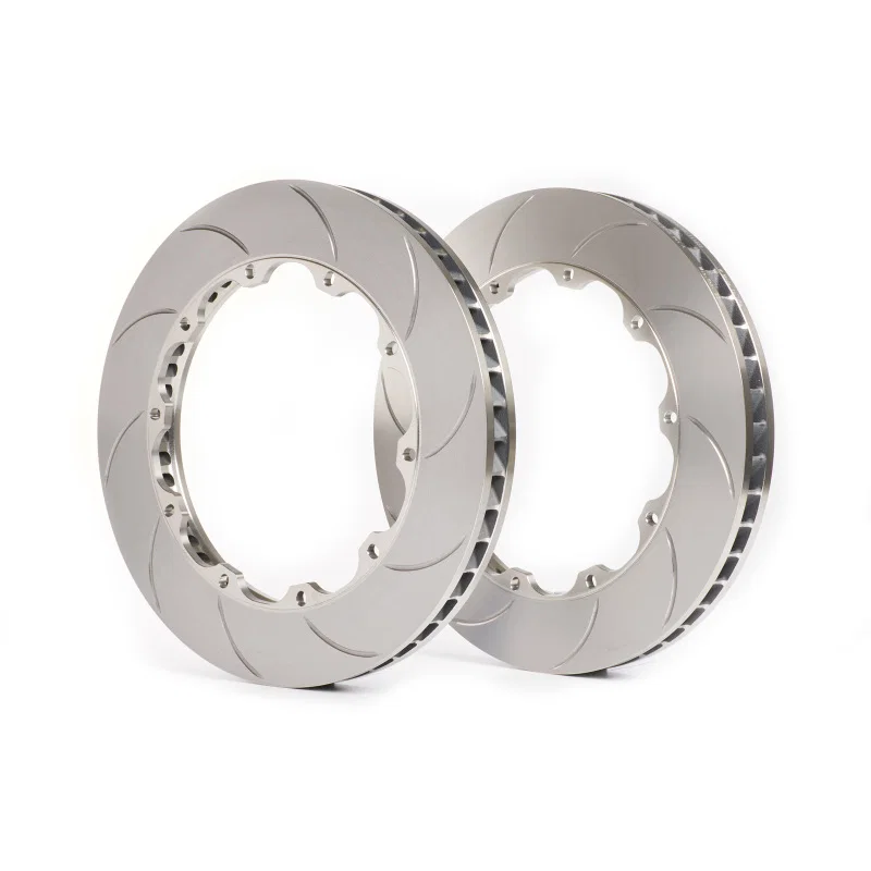 GiroDisc D2-123DS, Mercedes 360mm Dimpled & Slotted Rear Replacement Rings