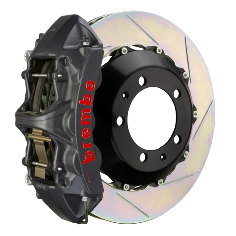 Brembo 1M2.9037AS, 01-02 Viper RT-10/GTS Front GTS BBK 6 Piston Cast 380x32 2pc Rotor Slotted Type-1-Black HA