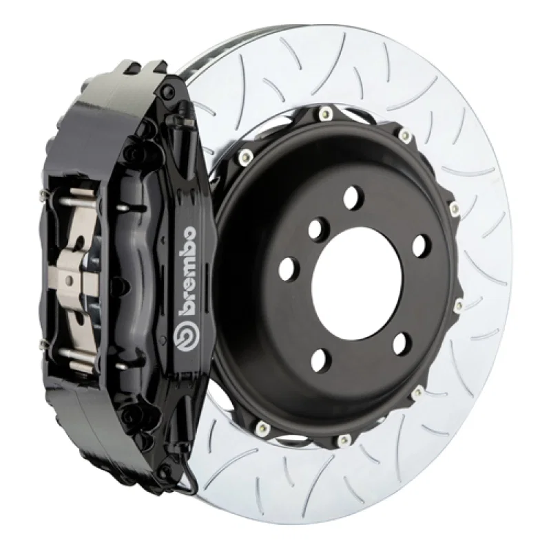 Brembo 1B3.8034A1, 00-04 360 Modena Excl Chall./Stradale Fr GT BBK 4Pis Cast 2pc 355x32 2p Rtr Slot Type3-Black for Ferrari 360