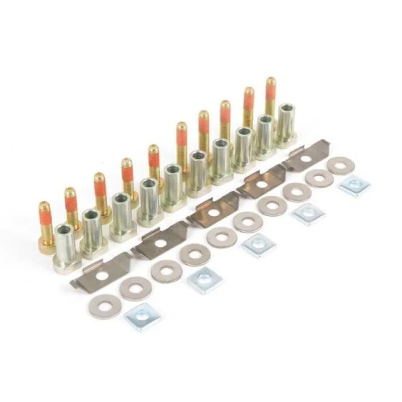Brembo 915501, PISTA D-Bobbin Semi-Floating 6mm Flange 8 Hole Mounting Disc Hardware Pack