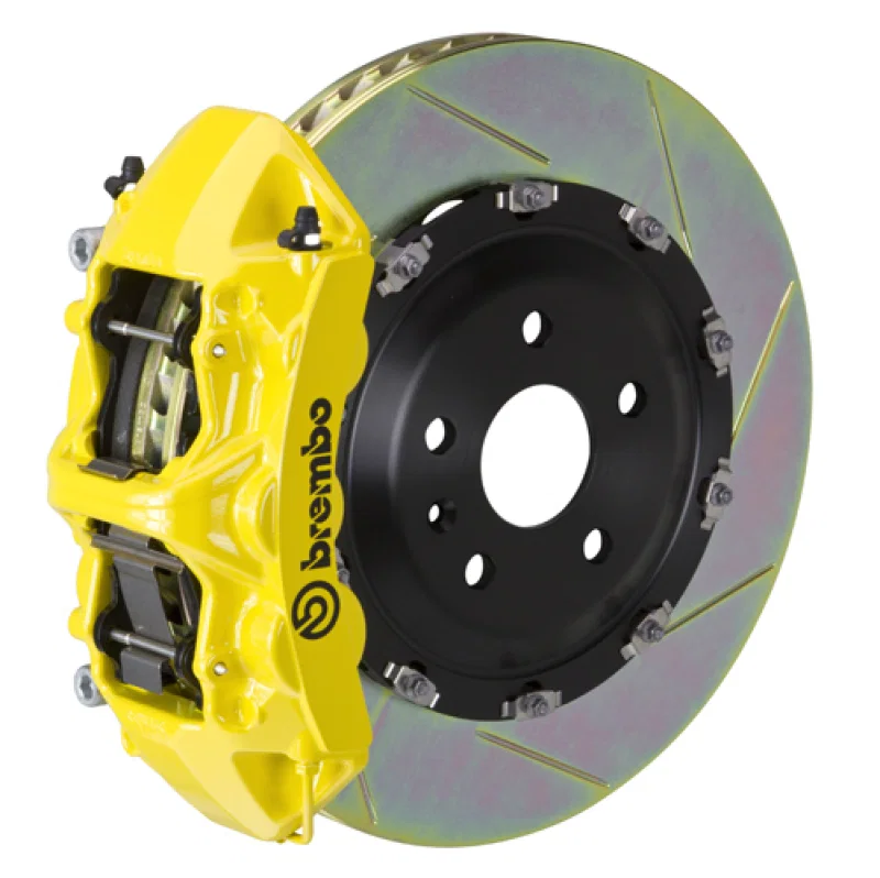 Brembo 1N2.9020A5, 00-03 Z8 (E52) Front GT BBK 6 Piston Cast 380x34 2pc Rotor Slotted Type-1- Yellow