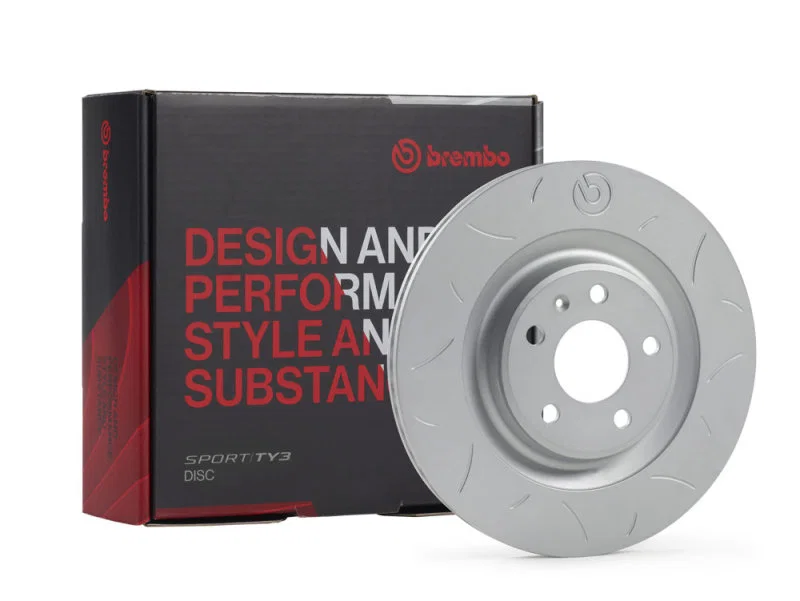 Brembo 59.E115.30, 95-03 Mitsubishi Evo V/00-13 Evo IX Front TY3 Sport Disc Rotor - 320X32