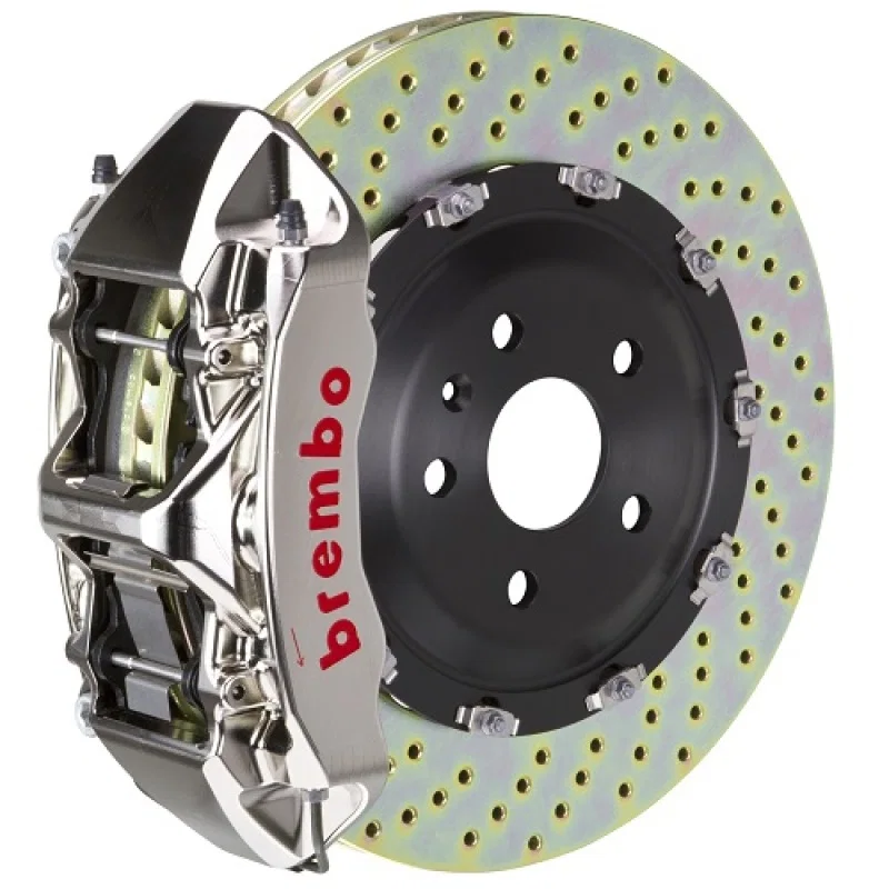 Brembo 1N1.9020AR, 00-03 Z8 (E52) Front GTR BBK 6 Piston Billet380x34 2pc Rotor Drilled- Nickel Plated
