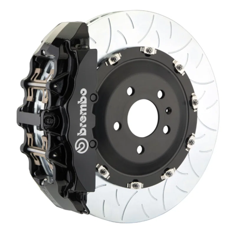 Brembo 1G3.9020A1, 00-05 ML500/ML55 AMG Front GT BBK 8 Piston Cast 380x34 2pc Rotor Slotted Type3-Black for Mercedes-Benz