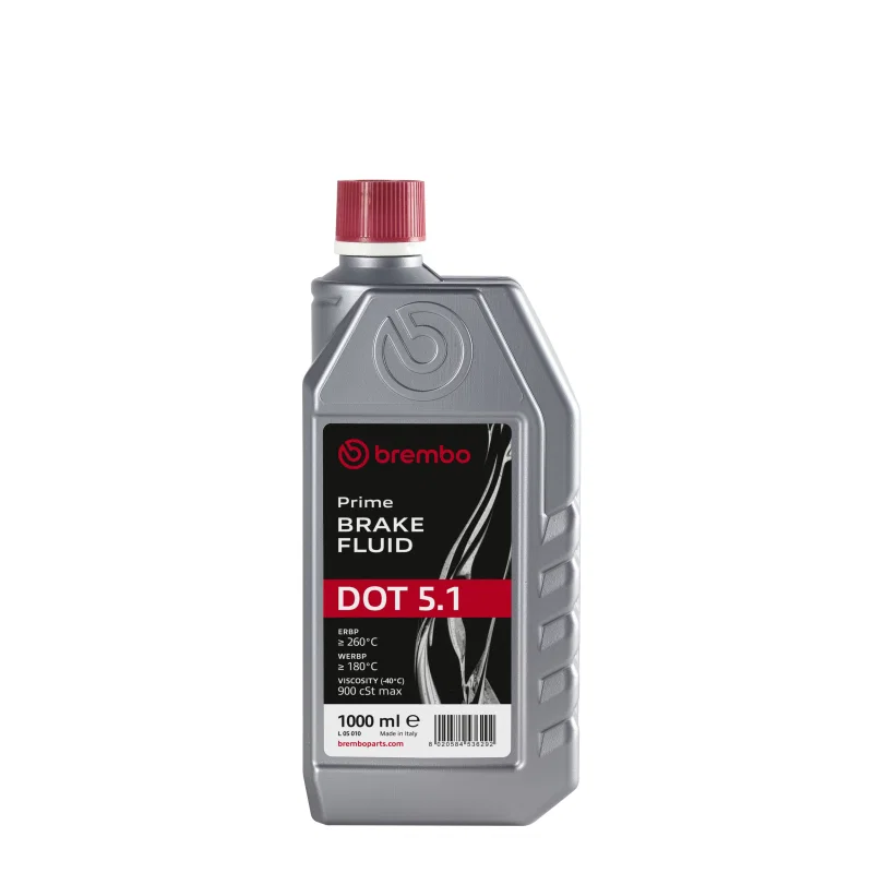 Brembo OE L05010, DOT 5.1 Brake Fluid (1000 ML)