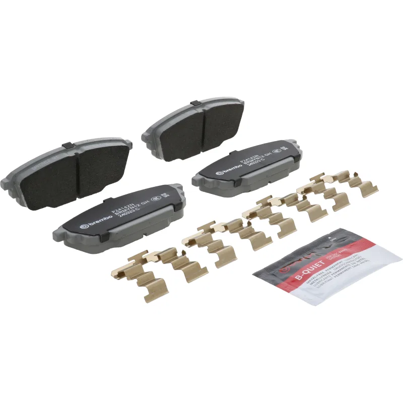 Brembo OE P24142N, 01-03 Mazda Protege/02-03 Protege5 Rear Premium NAO Ceramic OE Equivalent Pad