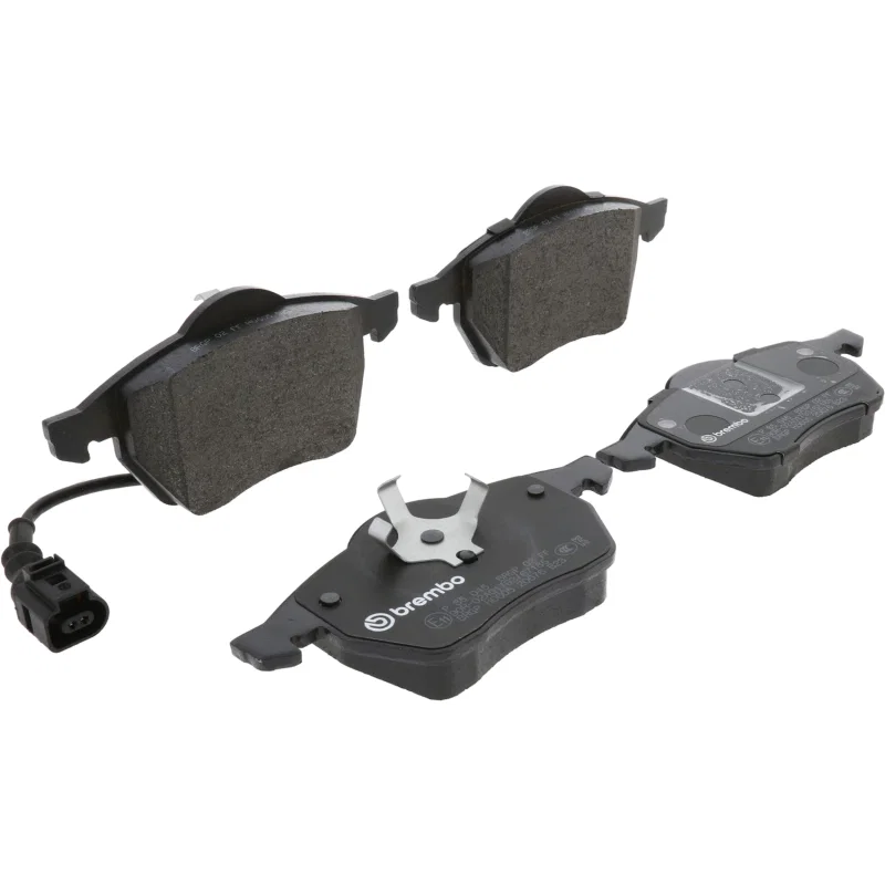 Brembo OE P85045, 00-06 Audi TT/99-10 Volkswagen Beetle Front Premium Low-Met OE Equivalent Pad
