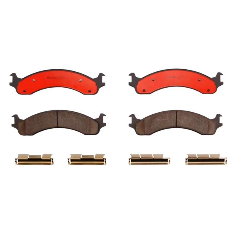Brembo OE P18006N, 00-01 Dodge Ram 2500/Ram 3500 Front Premium NAO Ceramic OE Equivalent Pad