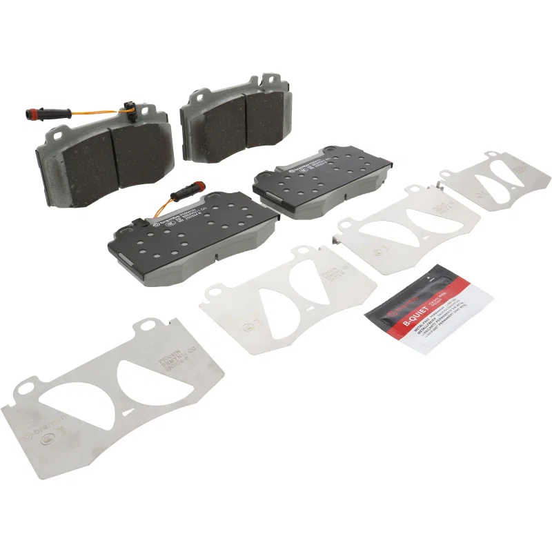 Brembo OE P50041N, 01-02 Mercedes-Benz CL55 AMG Premium NAO Ceramic OE Equivalent Pad - Front