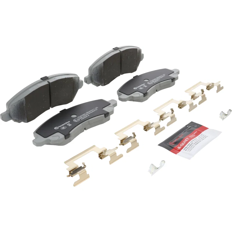 Brembo OE P54030N, 01-05 Chrysler Sebring Premium NAO Ceramic OE Equivalent Pad - Front