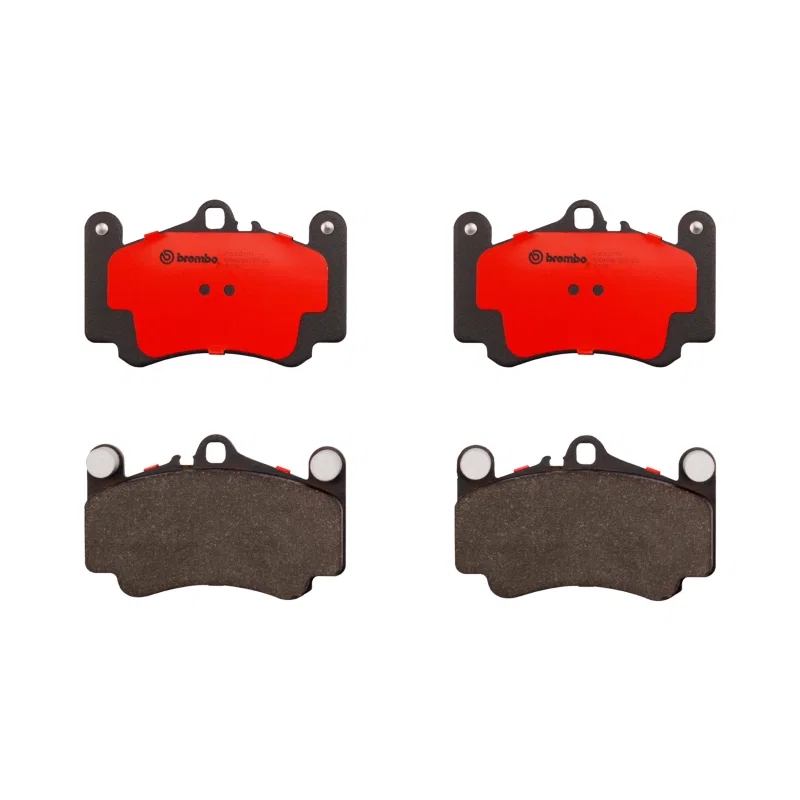 Brembo OE P65011N, 01-12 Porsche 911 Front Premium NAO Ceramic OE Equivalent Pad
