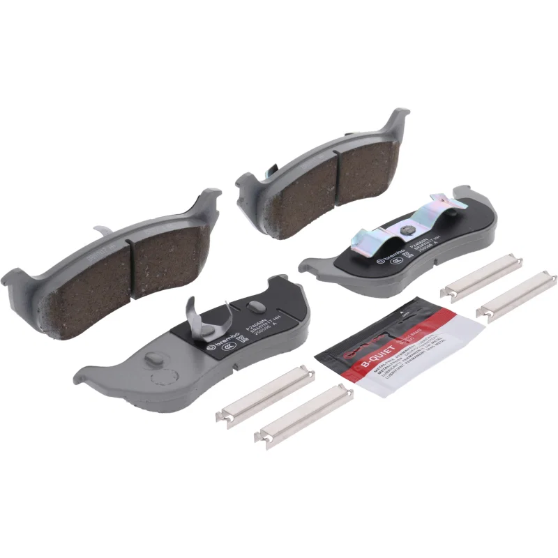 Brembo OE P24068N, 02-10 Ford Explorer/Mercury Mountaineer Rear Premium NAO Ceramic OE Equivalent Pad