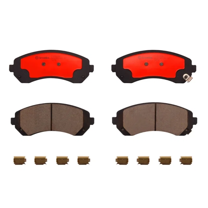 Brembo OE P10050N, 02-07 Buick Rendezvous Premium NAO Ceramic OE Equivalent Pad