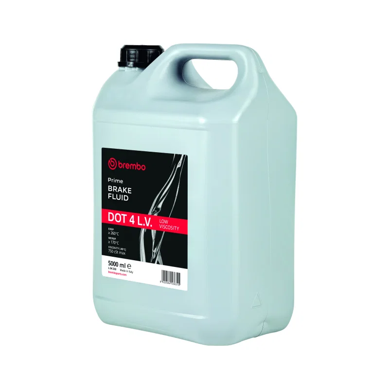 Brembo OE L04250, DOT 4 Low Viscosity Brake Fluid (5000 ML)