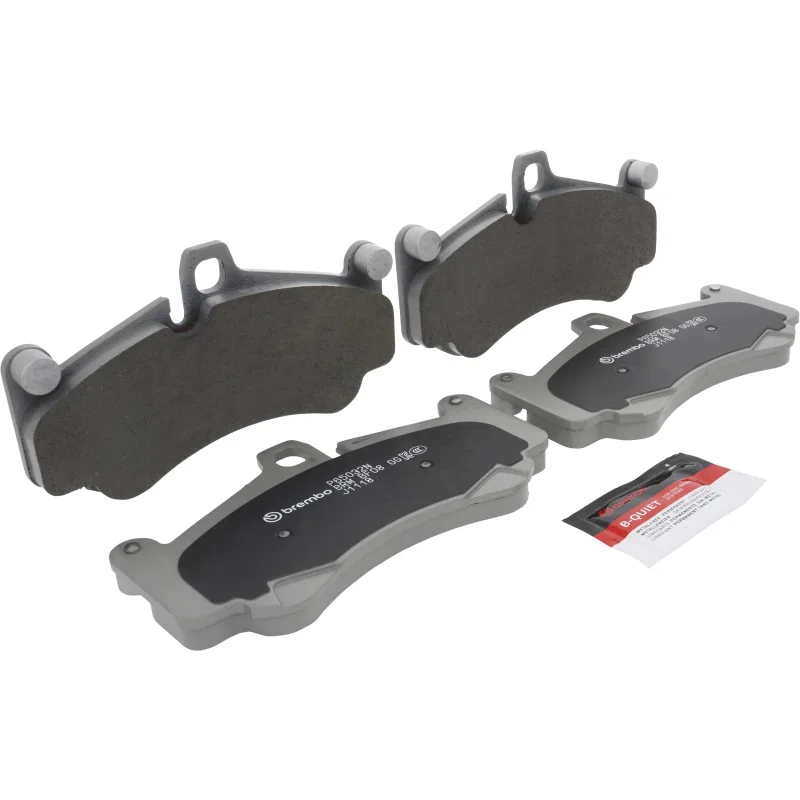 Brembo OE P65032N, 01-13 Porsche 911/05-12 Boxster/04-05 Carrera GT Front Premium NAO Ceramic OE Equivalent Pad