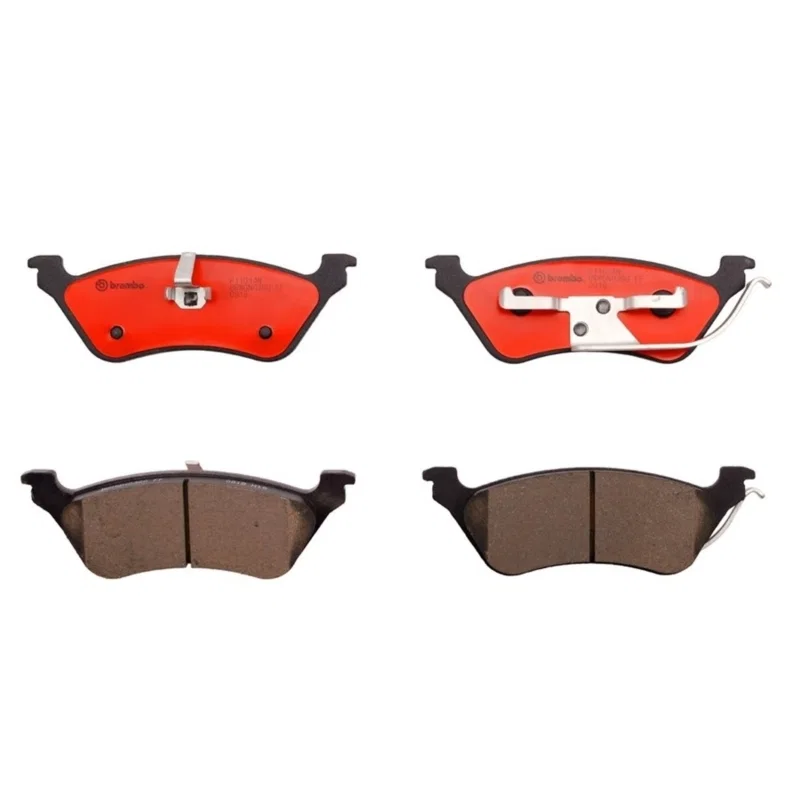 Brembo OE P11014N, 01-07 Chrysler Town & Country/Dodge Caravan Rear Premium NAO Ceramic OE Equivalent Pad