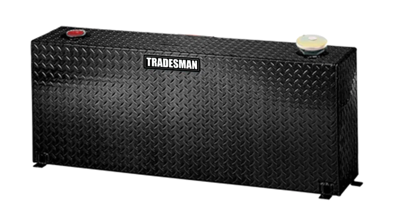 Tradesman 73010, Steel Rectangular Liquid Storage Tank (Full Size) - Black