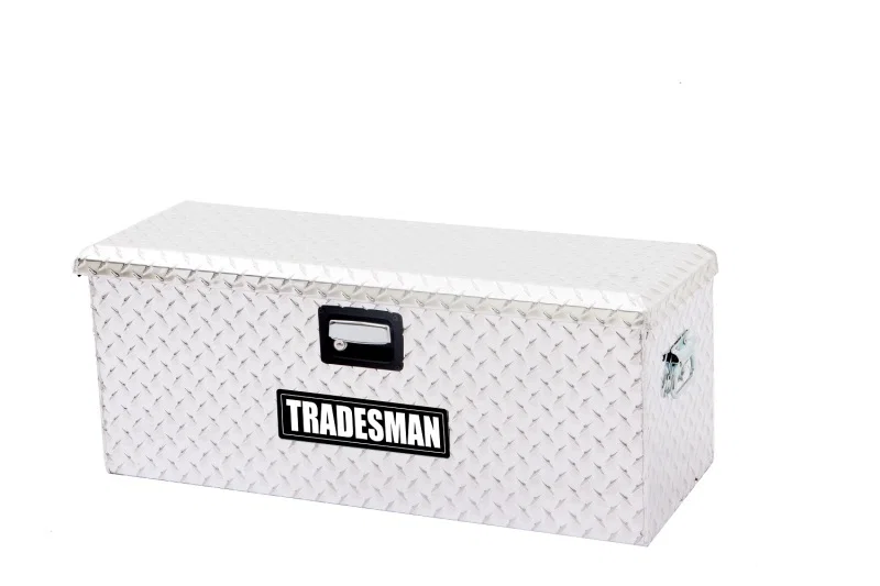 Tradesman 288273A, Aluminum ATV Flush Mount Storage Box (36in.) - Brite
