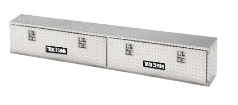 Tradesman 8196T, Aluminum Top Mount L-Wing Box (96in.) - Brite