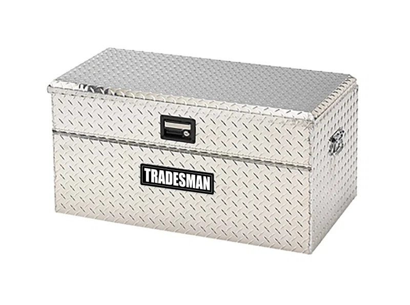 Tradesman 9440, Aluminum Flush Mount Truck Tool Box (40in.) - Brite