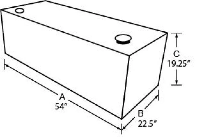 Tradesman 83099, Steel Full Size Rectangular Liquid Storage Tank - White