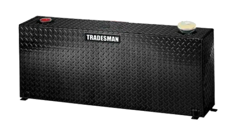 Tradesman 73280, Aluminum L-Shape Liquid Storage Tank (80 Gallon Capacity) - Black