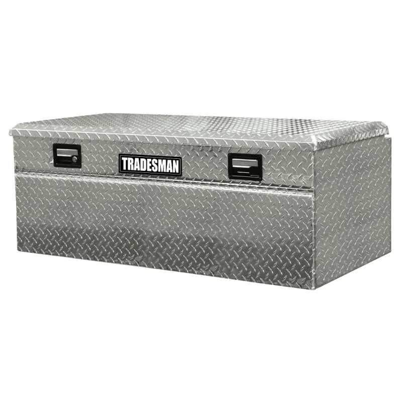 Tradesman 9436WB, Aluminum Flush Mount Truck Tool Box Full/Wide (36in.) - Brite