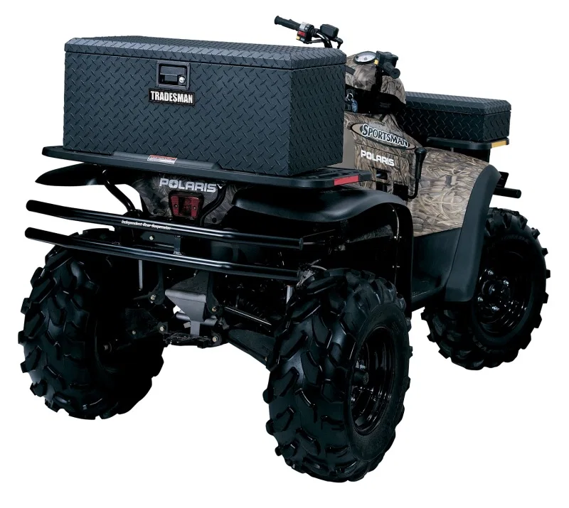Tradesman 288271BK, Aluminum ATV Flush Mount Storage Box (32in.) - Black