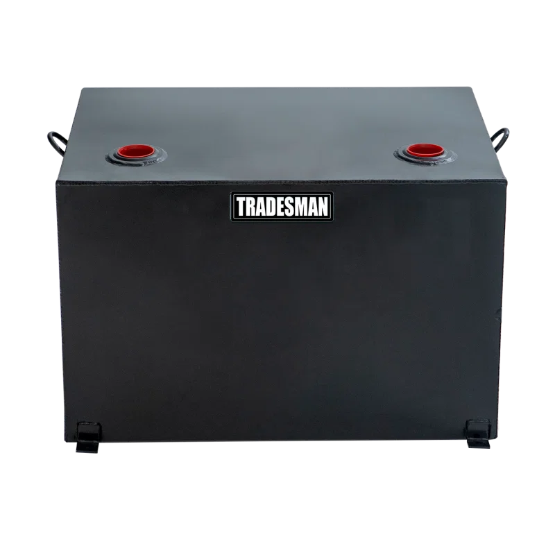Tradesman 73055, Steel Rectangular Liquid Storage Tank - Black