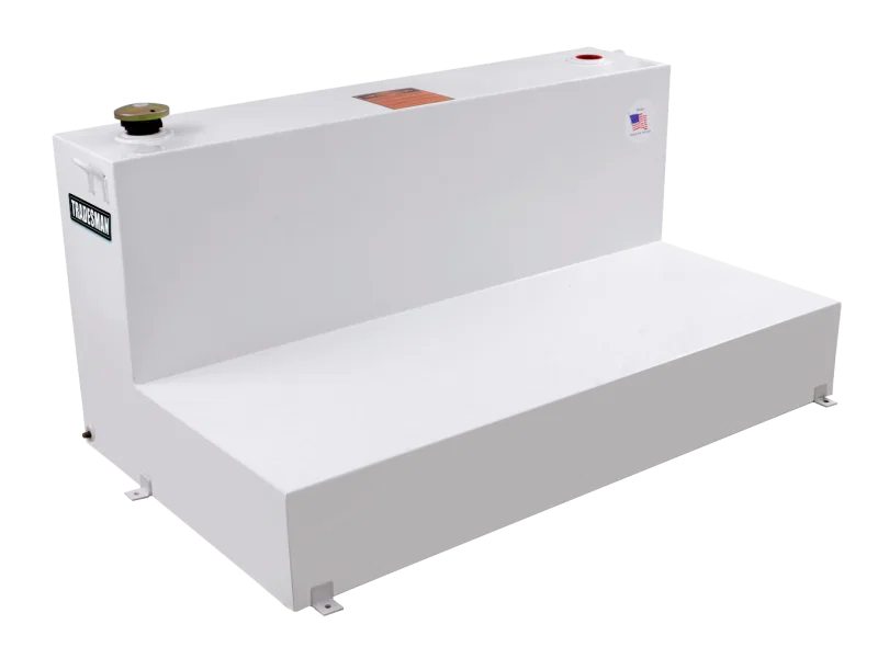 Tradesman 83510T, Steel L-Shape Liquid Storage Tank - White