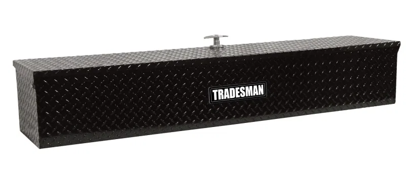 Tradesman 74448FM, Aluminum Flush Mount Truck Tool Box (48in.) - Black