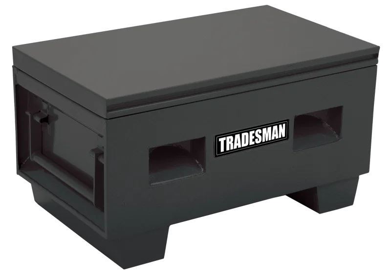Tradesman 708060, Steel Job Site Box/Chest (Large) (60in.) - Black