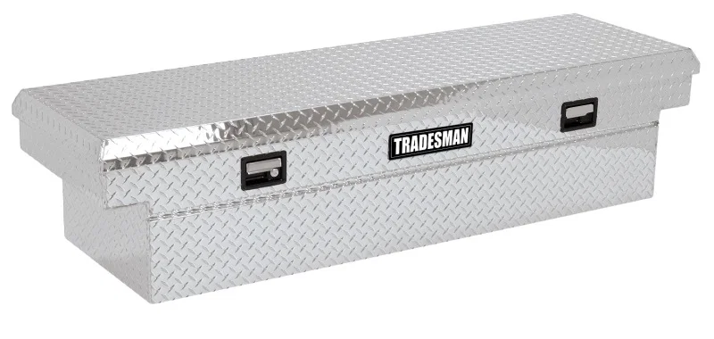 Tradesman 9305DB, Aluminum Single Lid HD 28 Cross Bed Truck Tool Box Deep Well (72in.) - Brite