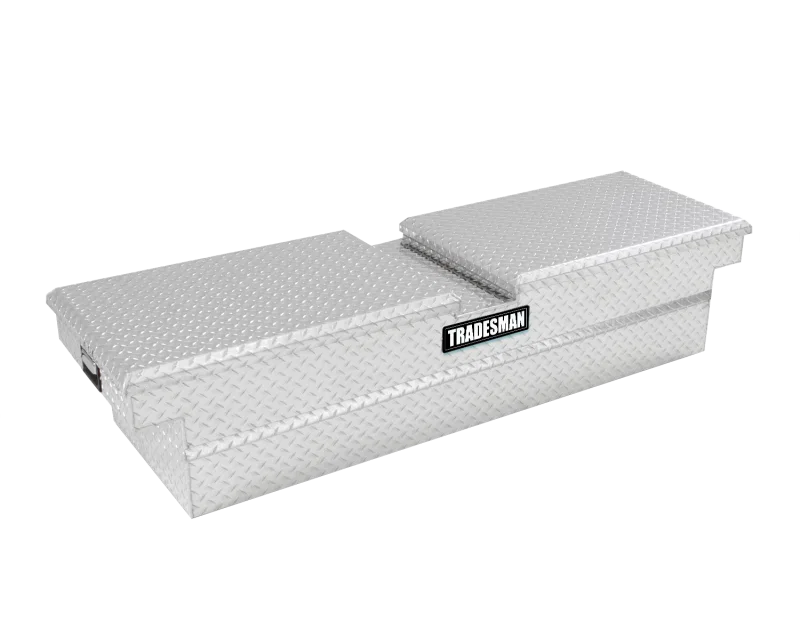 Tradesman 9150T, Aluminum Gull Wing Cross Bed Truck Tool Box (70in.) - Brite