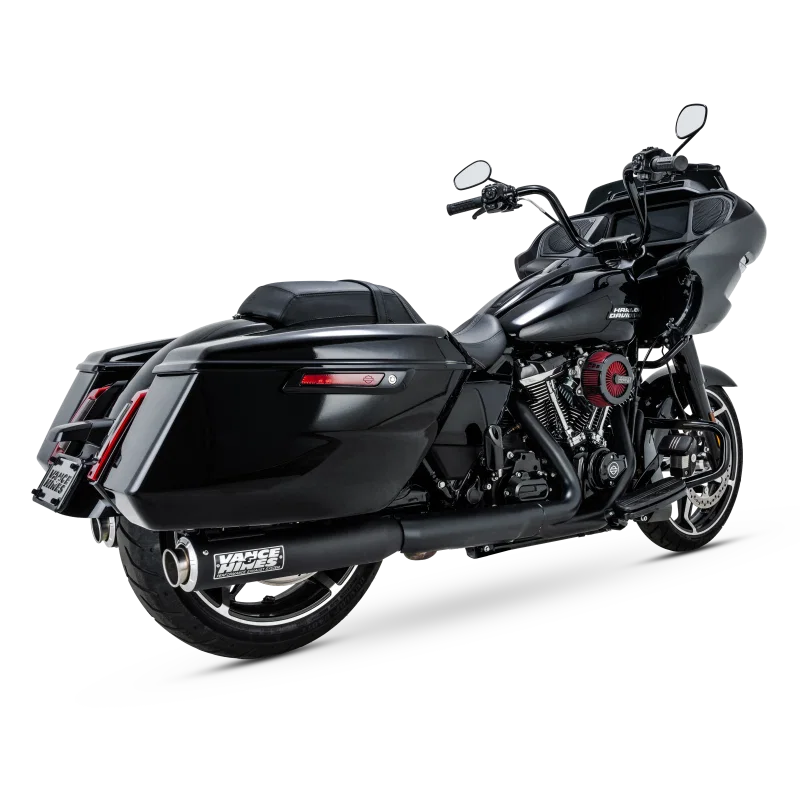 Vance and Hines 46721, & Hines 17-24 Harley-Davidson Touring Supersport Slip-On - Black