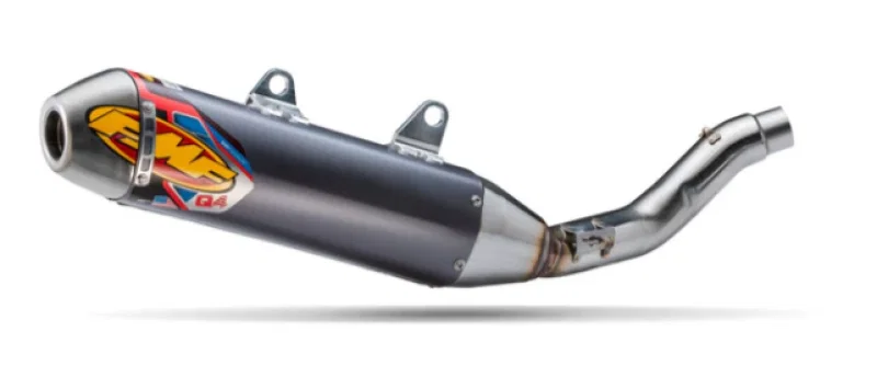 FMF Racing 042410, 25+ Kawasaki KX250F Hex Q4 S/A Muffler