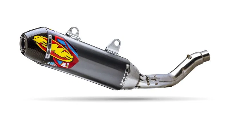 FMF Racing 045629, Anodized-Titanium Factory 4.1 S/O w/Carbon Cap